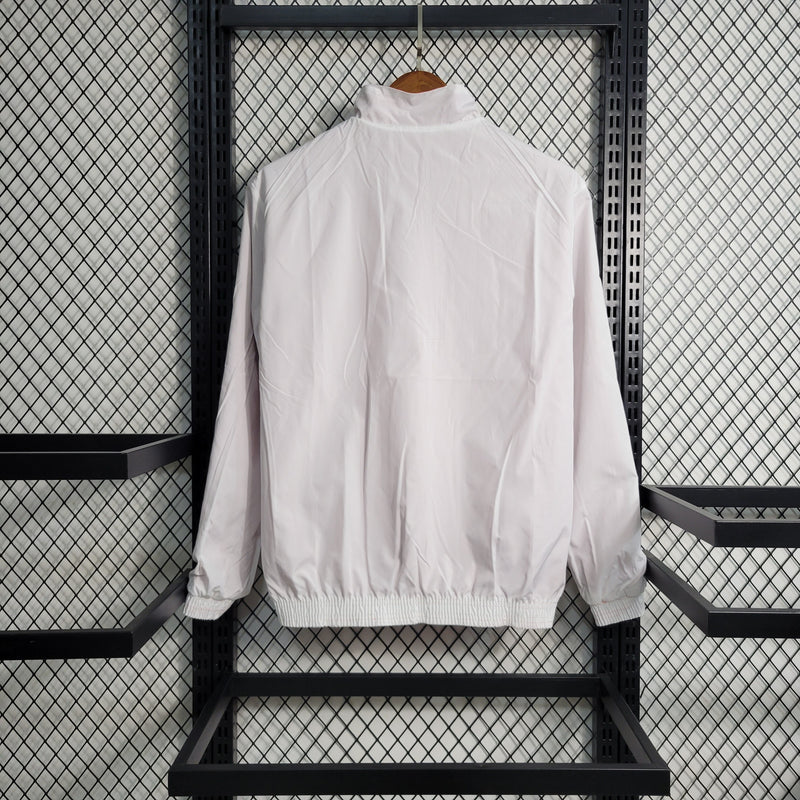 Corta Vento São Paulo Reversível 23/24 Adidas Unissex - Vermelho e Branco