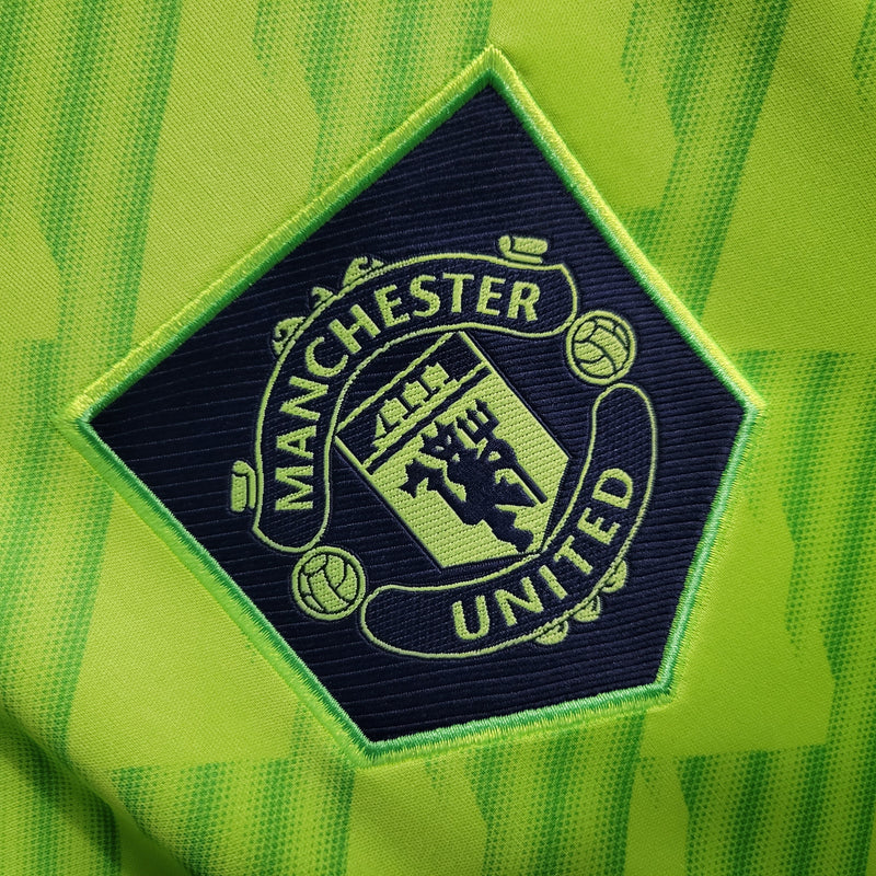 Camisa Manchester United Third 22/23 Torcedor Adidas Masculino - Verde