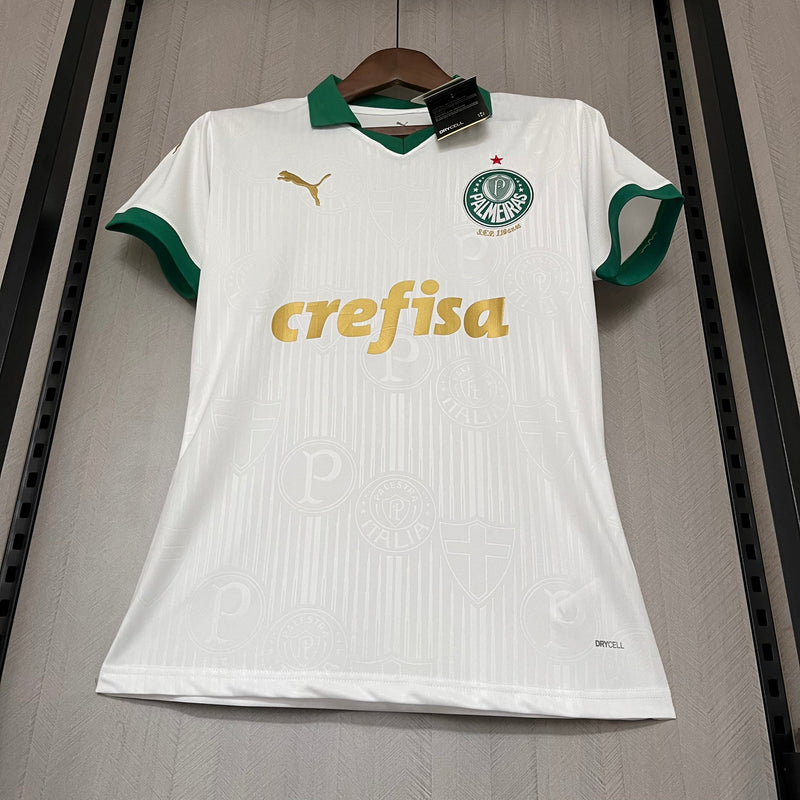 Palmeiras Away 24/25 Torcedor Puma Feminino - Branca