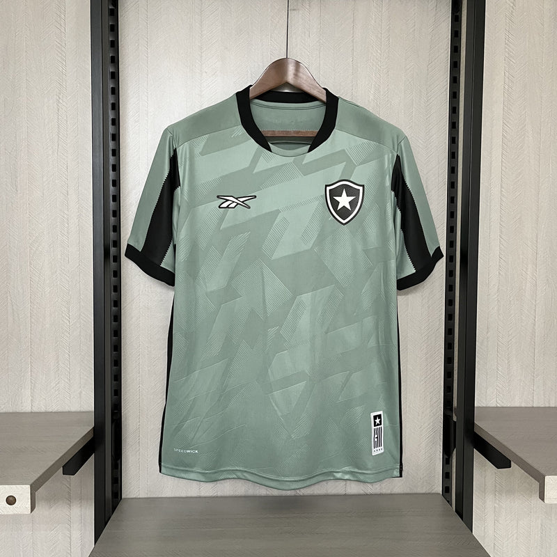 Camisa Botafogo Goleiro 24/25 Torcedor Reebok Masculina - Cinza