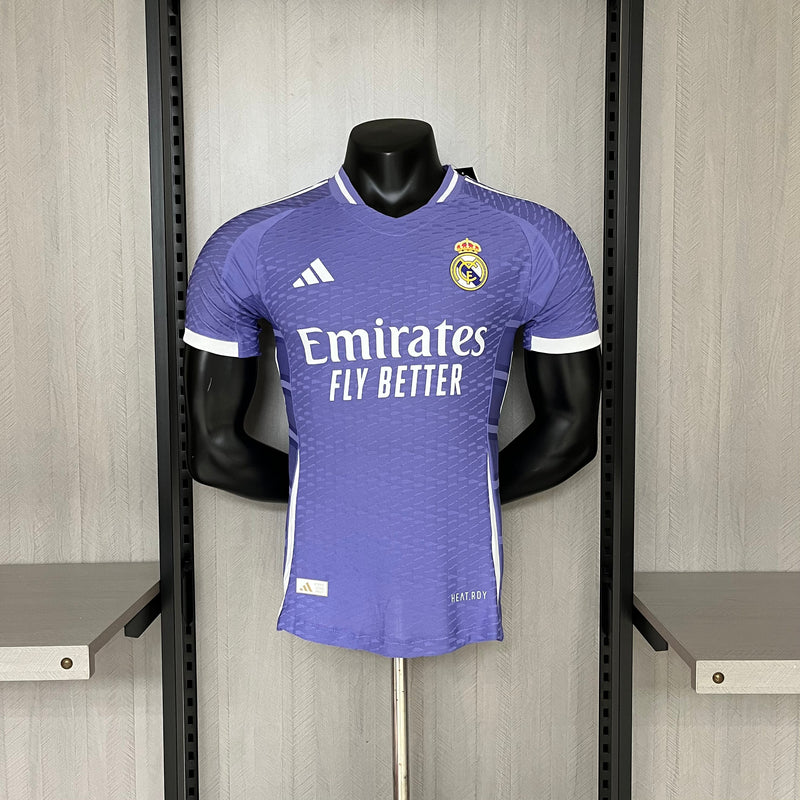 Camisa Real Madrid Third 24/25 Jogador Adidas Masculino - Lilas