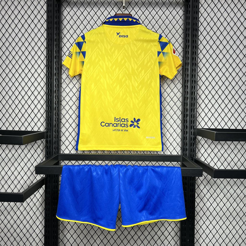 Kit Infantil Las Palmas Home 24/25 Unissex Hummel - Amarelo e Azul