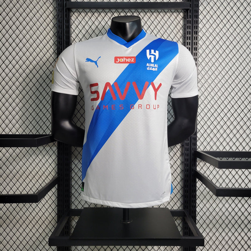 Camisa Al Hilal Away 23/24 Jogador Puma Masculina - Branca