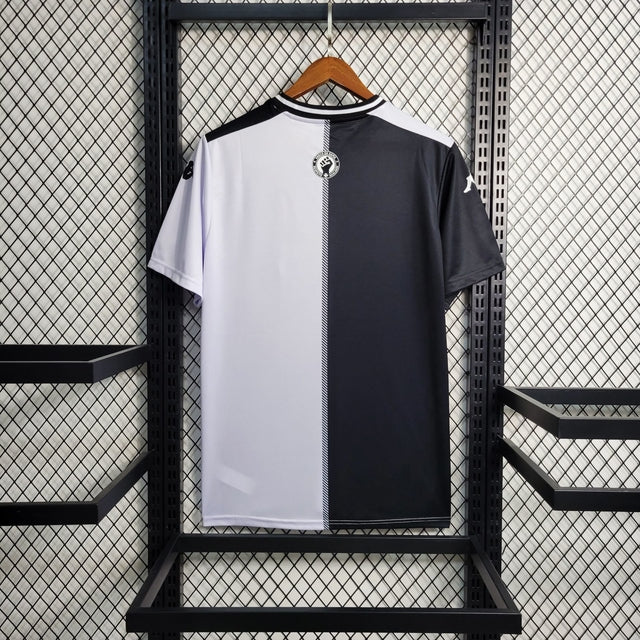 Camisa Vasco da Gama Edição Conceito 23/24 Torcedor Kappa Masculina - Preta e Branca