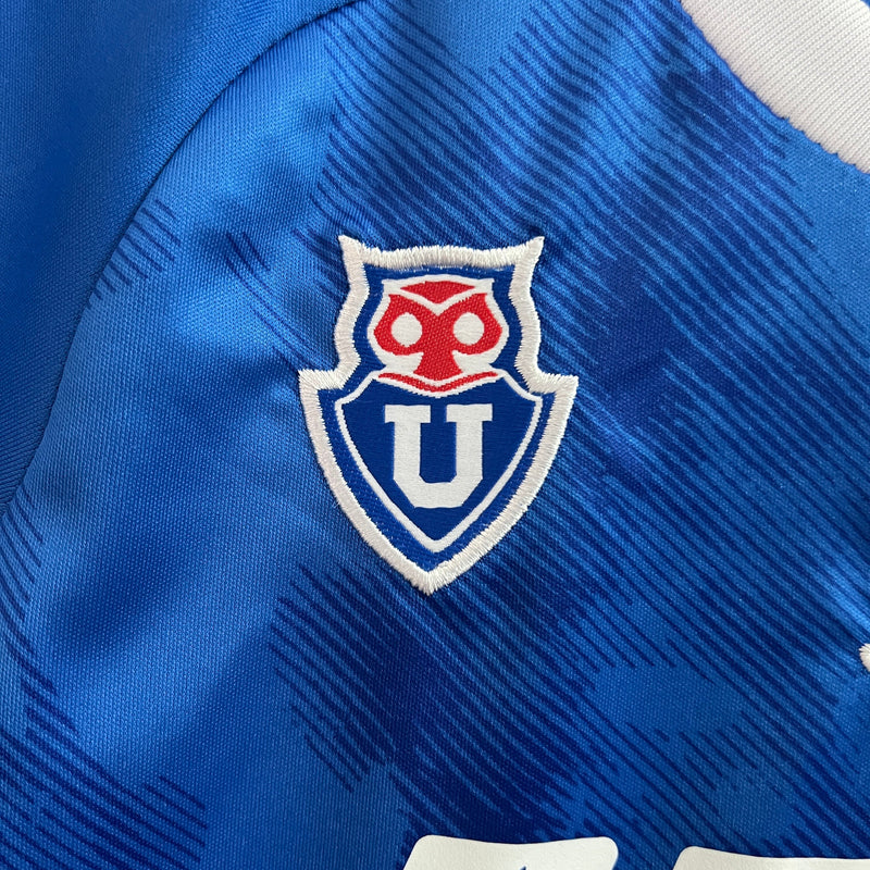 Kit Infantil Universidad de Chile Home 24/25 Unissex Adidas -  Azul