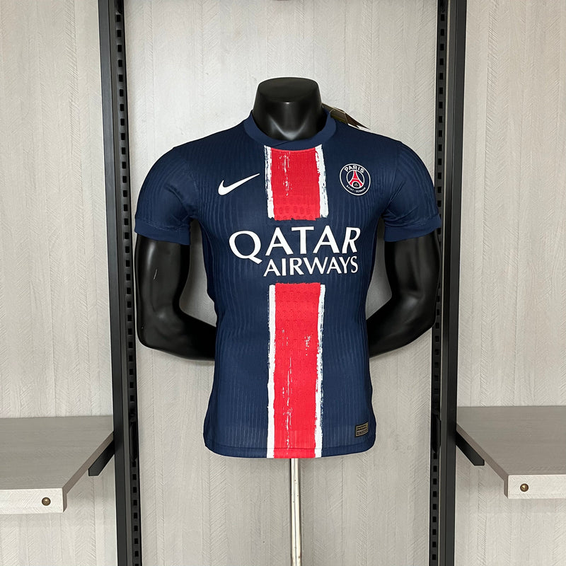 Camisa PSG Home 24/25 Jogador Nike Masculina - Azul e Vermelho