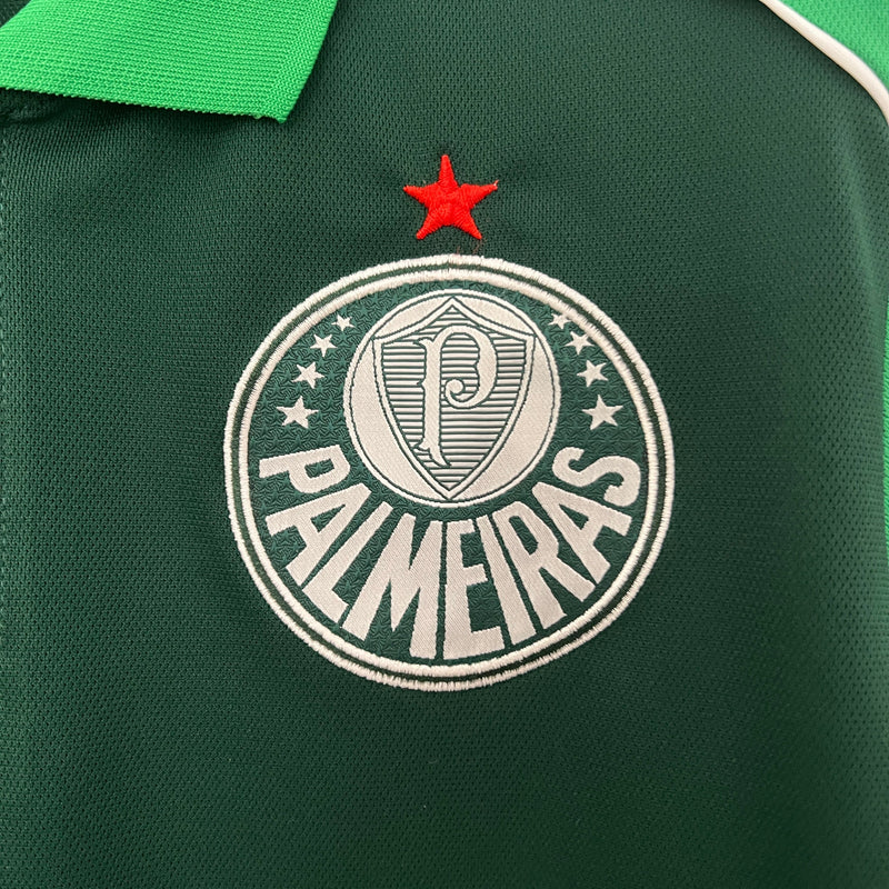 Camisa Palmeiras Polo 24/25 Torcedor Puma Masculino - Verde