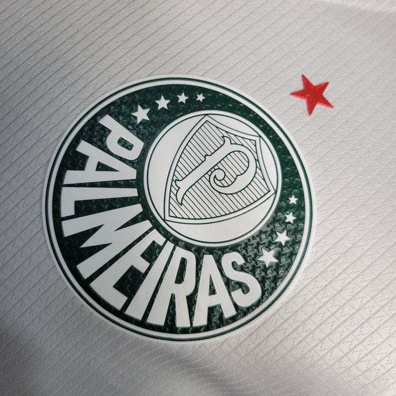 Camisa Palmeiras Away 23/24 Jogador Puma Masculino - Branca