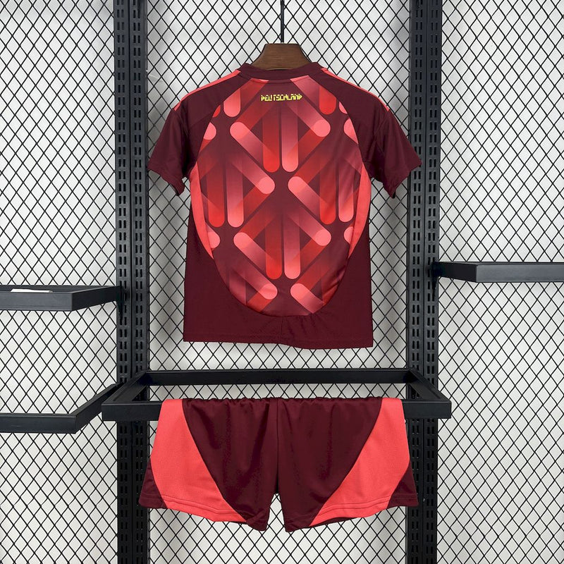 Kit Infantil Alemanha Edição Especial 25/26 Adidas Masculina - Vermelho