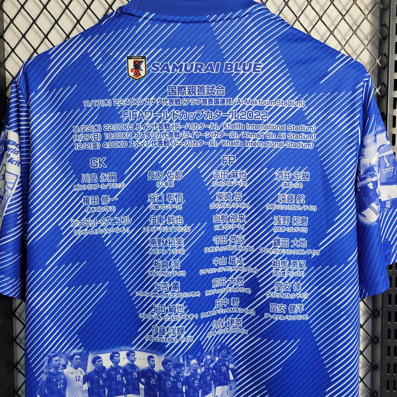 Camisa Japão Especial Home 23/24 Torcedor Adidas Masculina - Azul