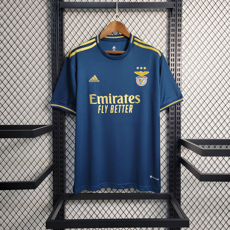 Camisa Benfica Edição Comemorativa 23/24 Torcedor Adidas Masculina -  Azul