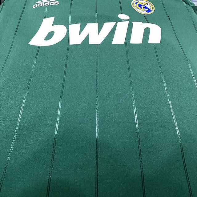 Camisa Real Madrid Retrô Third 12/13 Adidas Masculina - Verde Escuro