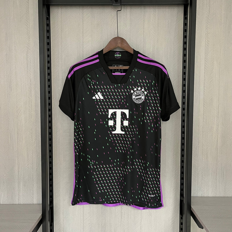 Camisa Bayern De Munique Away 23/24 Torcedor Adidas Masculino - Preto