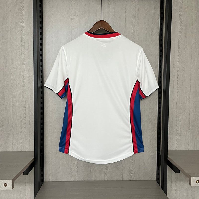 Camisa Barcelona Away Retro 1998 Torcedor Nike Masculino - Branca