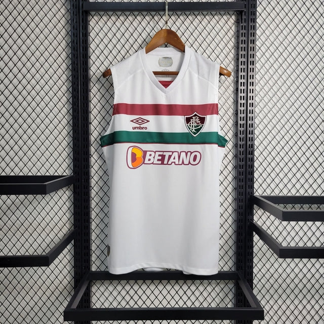 Camisa Fluminense Away Regata 23/24 Torcedor Umbro Masculina - Branca