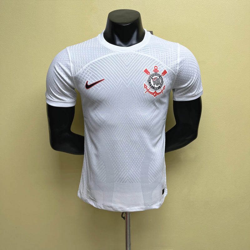 Camisa Corinthians Home 23/24 Jogador Nike Masculino - Branca