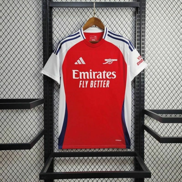 Camisa Arsenal Home 24/25 Torcedor Adidas Masculina - Vermelha e Branca