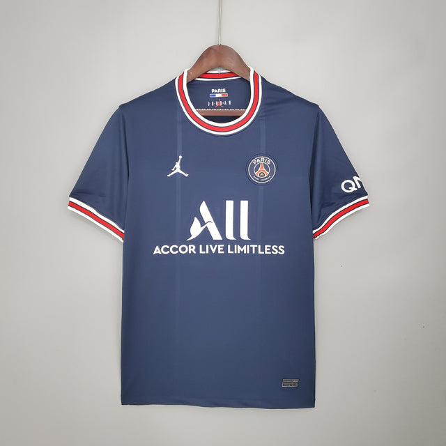 Camisa PSG Home 21/22 Torcedor Jordan Masculina - Azul