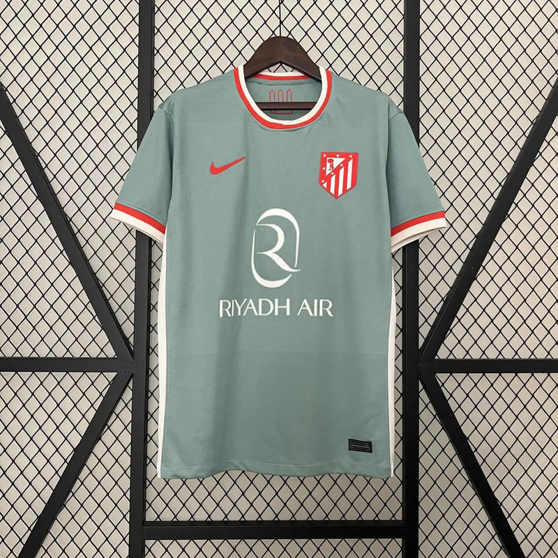 Camisa Atlético de Madrid Away 24/25 Torcedor Nike Masculina - Cinza
