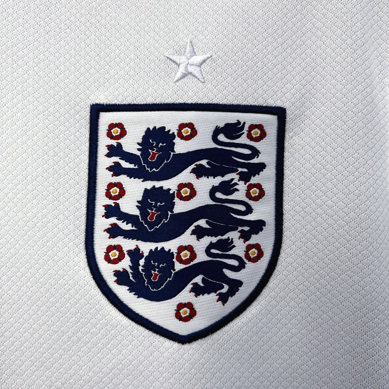 Camisa Inglaterra Home 24/25 Torcedor Nike Masculina - Branca