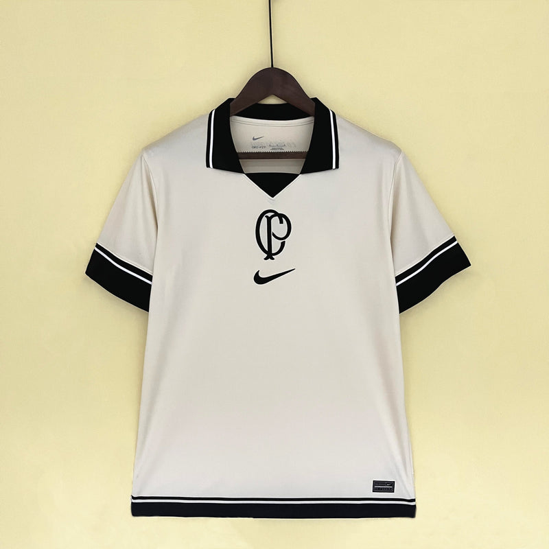 Camisa Corinthians Fourth 23/24 Torcedor Nike Masculina - Bege