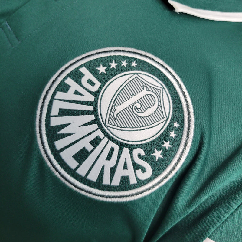 Palmeiras Polo Treino 23/24 Torcedor Puma Masculino - Verde Escuro