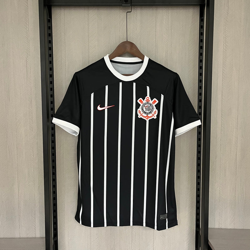 Camisa Corinthians Away 23/24 Torcedor Nike Masculina - Preta