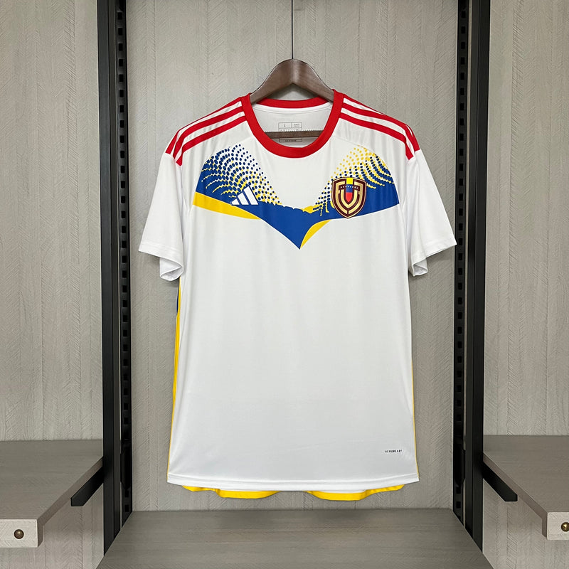 Camisa Venezuela Away 24/25 Torcedor Adidas Masculina - Branca