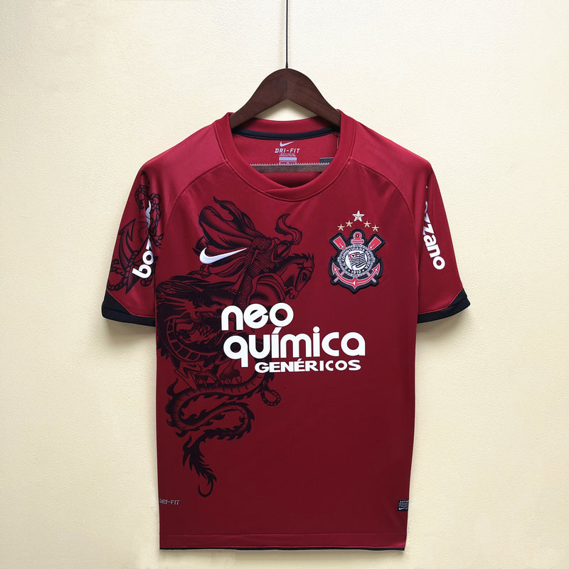 Camisa Corinthians Retro Third 2011 Torcedor Nike Masculina - Vinho