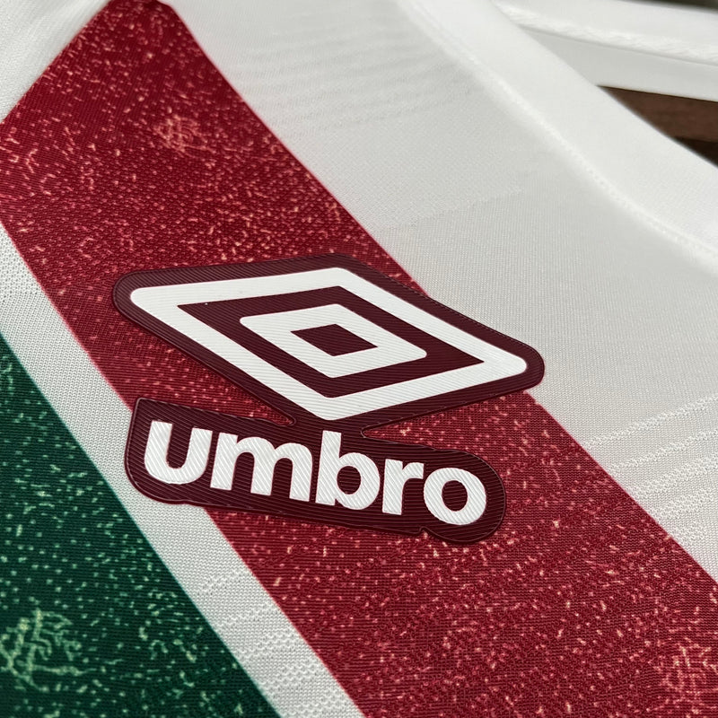 Camisa Fluminense Away 24/25 Torcedor Umbro Masculina - Branca