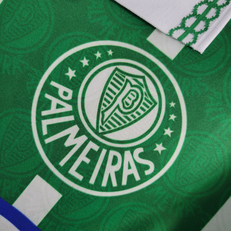 Palmeiras Retro 1994  Rhumell Masculino  - Verde