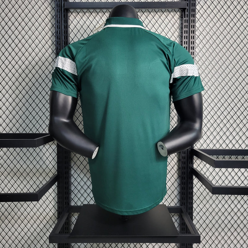 Palmeiras Polo Treino 23/24 Torcedor Puma Masculino - Verde Escuro