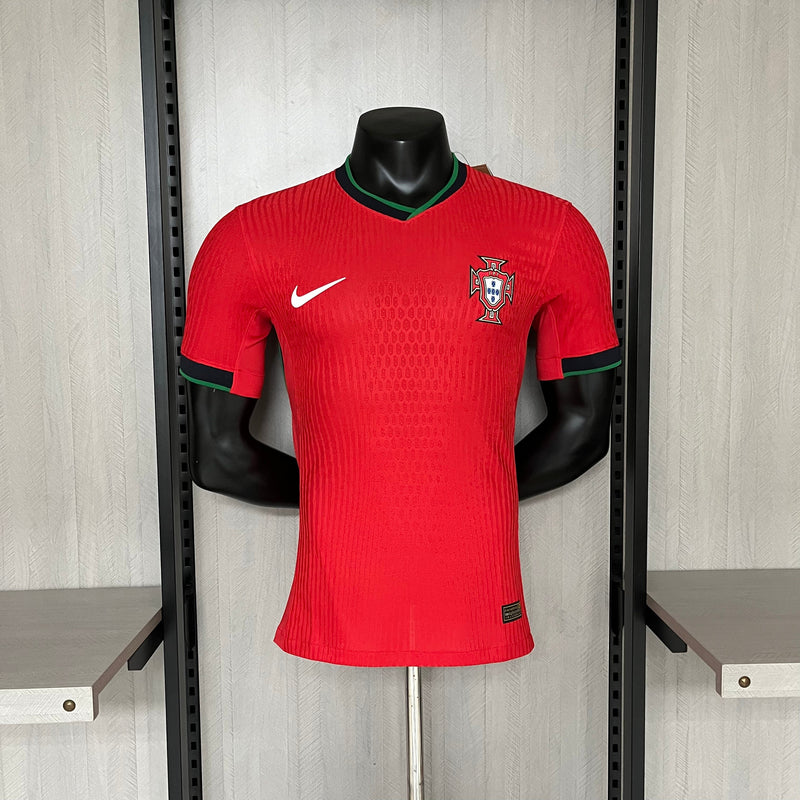 Camisa Portugal Home 24/25 Jogador Nike Masculina - Vermelho