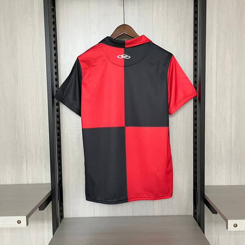 Camisa Flamengo Centenário Retro 2012 Torcedor Olympikus Masculina - Vermelho e Preto