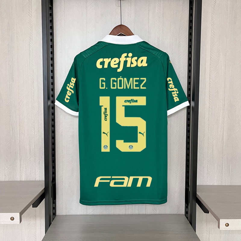 Palmeiras Home 24/25 Todos os Patrocinadores Torcedor Puma Masculino - Verde