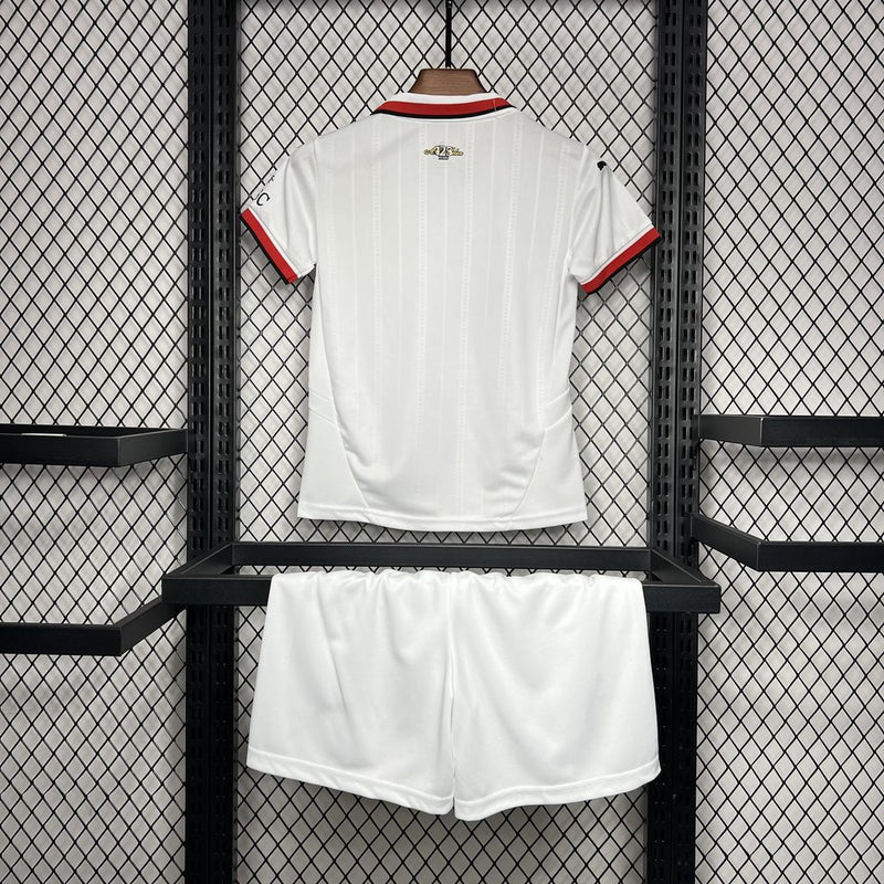 Kit Infantil Milan Away 24/25 Puma Unissex Masculina - Branco