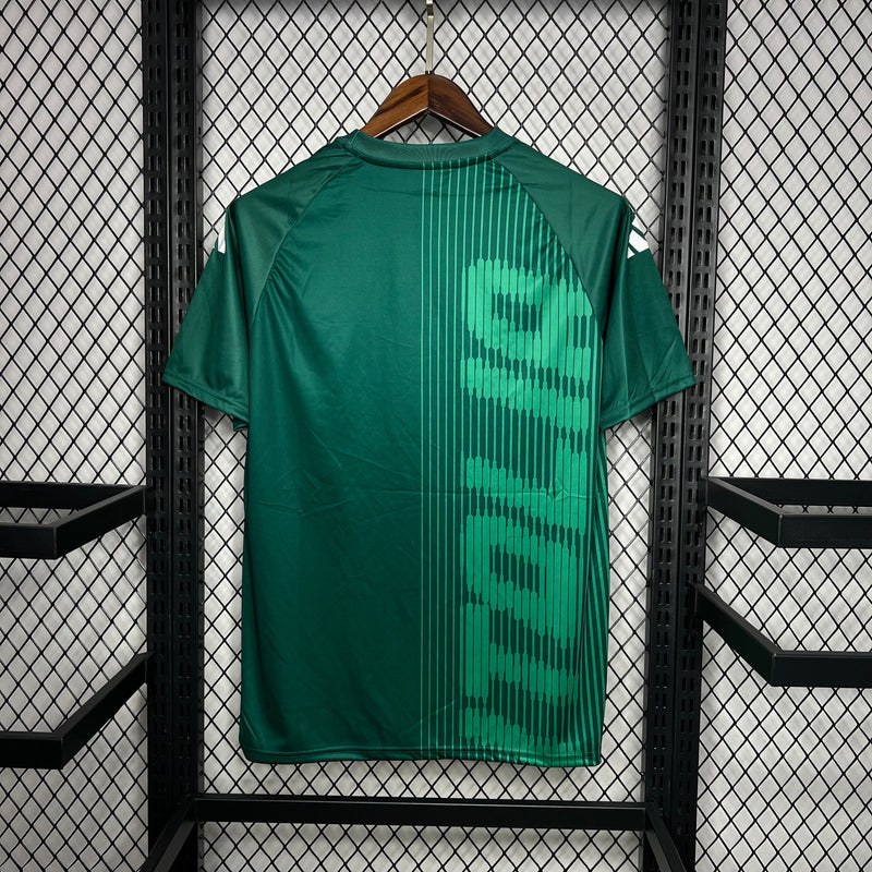 Camisa Itália Pré Jogo 24/25 Torcedor Adidas Masculina - Verde