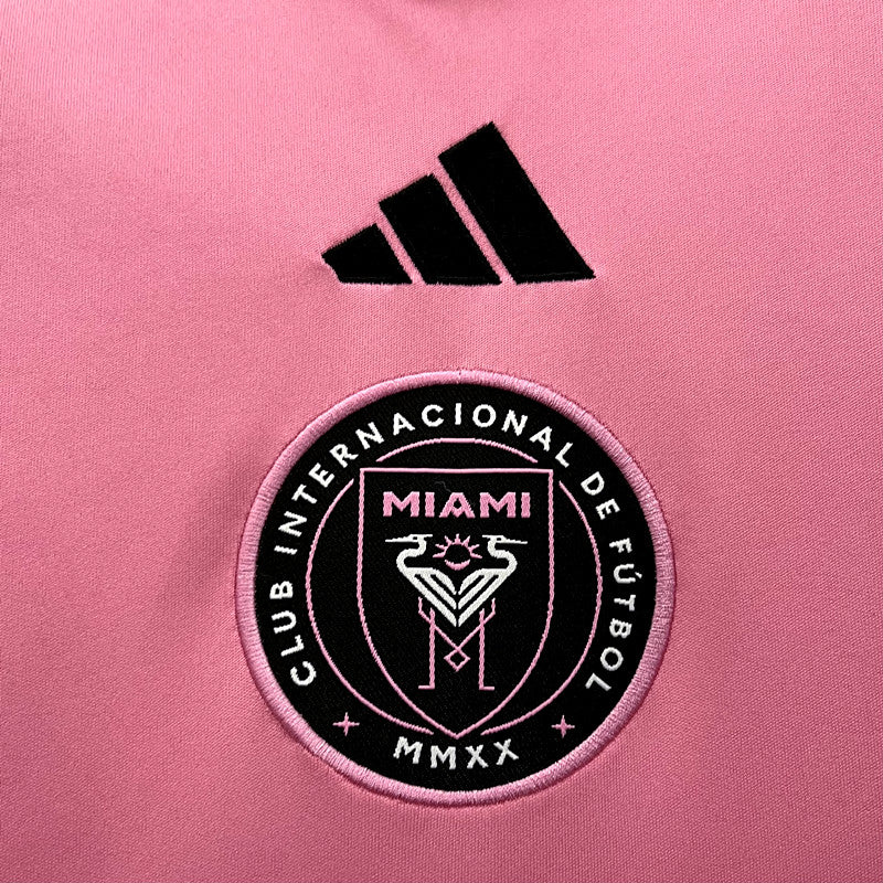 Camisa Inter Miami Home 24/25 Torcedor Adidas Masculina - Rosa