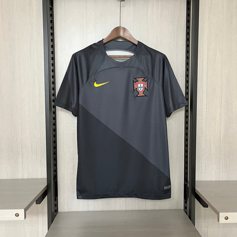 Camisa Portugal Goleiro 24/25 Torcedor Nike Masculina - Preta