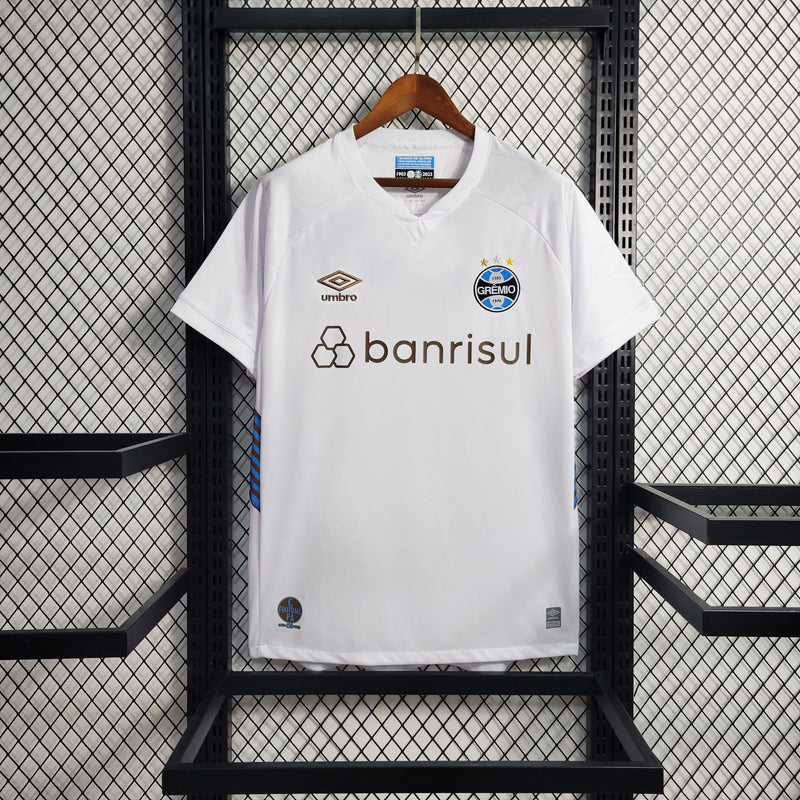 Camisa Grêmio Away 23/24 Torcedor Umbro Masculina - Branca