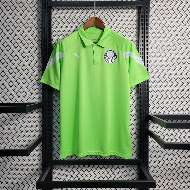 Palmeiras Polo Treino 23/24 Torcedor Puma Masculino - Verde Claro