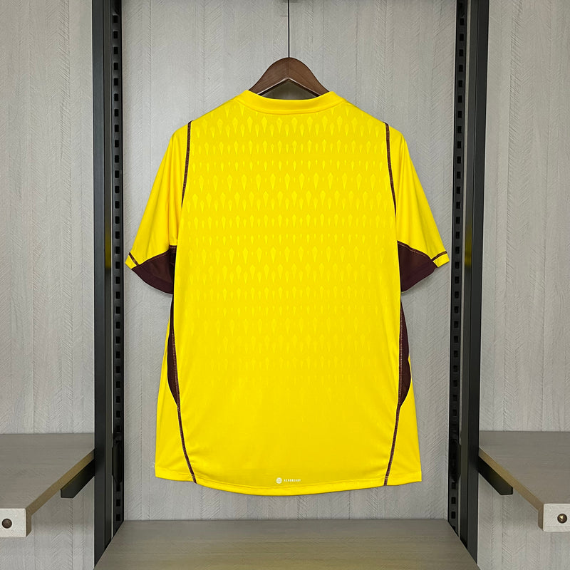 Camisa Flamengo Goleiro 24/25 Torcedor Adidas Masculina - Amarela