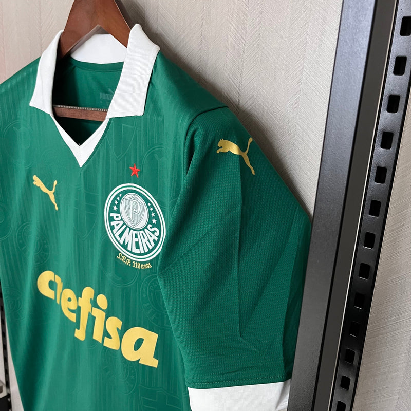 Palmeiras Home 24/25 Torcedor Puma Masculino - Verde