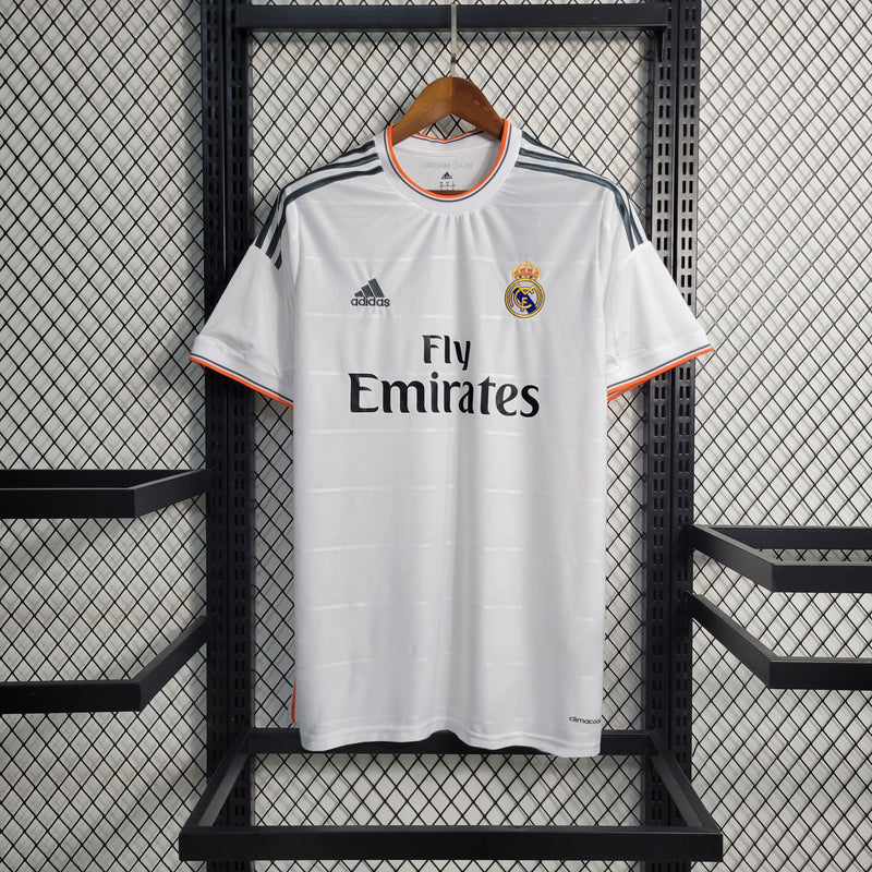 Camisa Real Madrid Retrô Home 14/15 Adidas Masculina - Branca