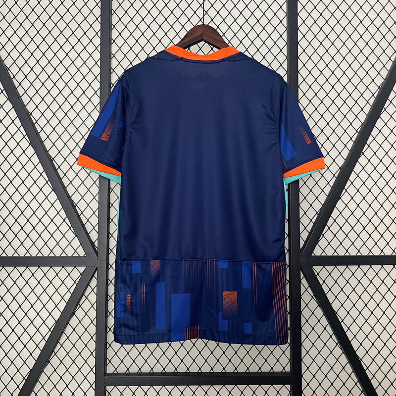 Camisa Holanda Away 24/25 Torcedor Nike Masculina - Azul