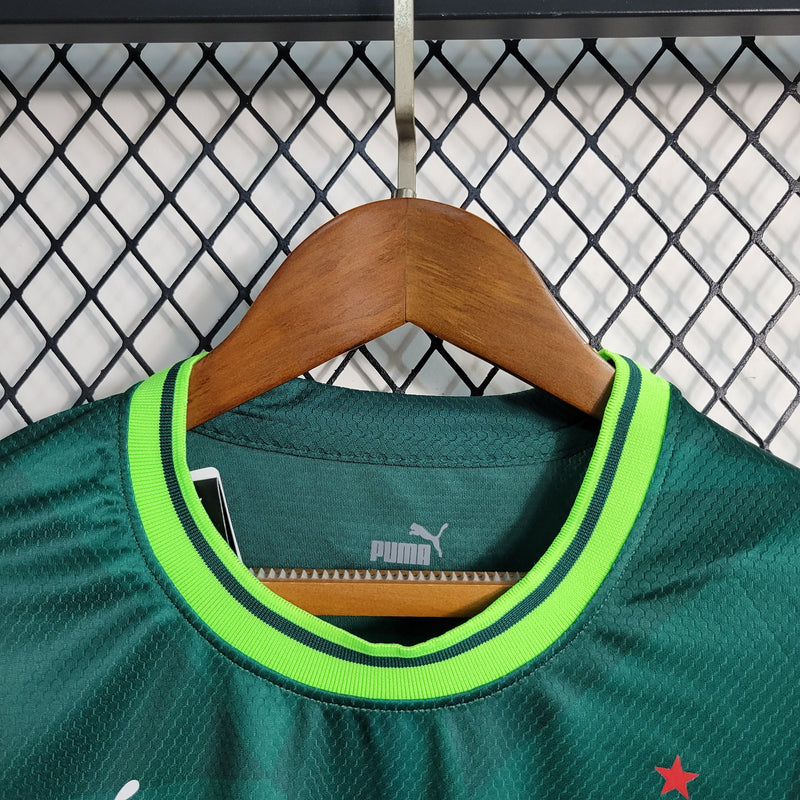 Palmeiras Home 23/24 Torcedor Puma Feminina - Verde