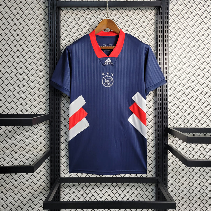 Camisa Ajax Especial Adidas 23/24 Torcedor Adidas Masculina - Azul Escuro