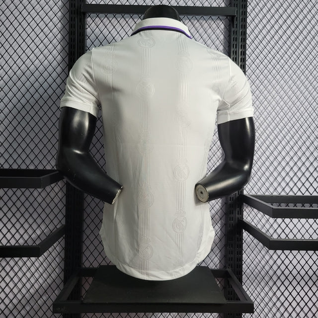 Camisa Real Madrid Home 22/23 Jogador Adidas Masculina - Branca