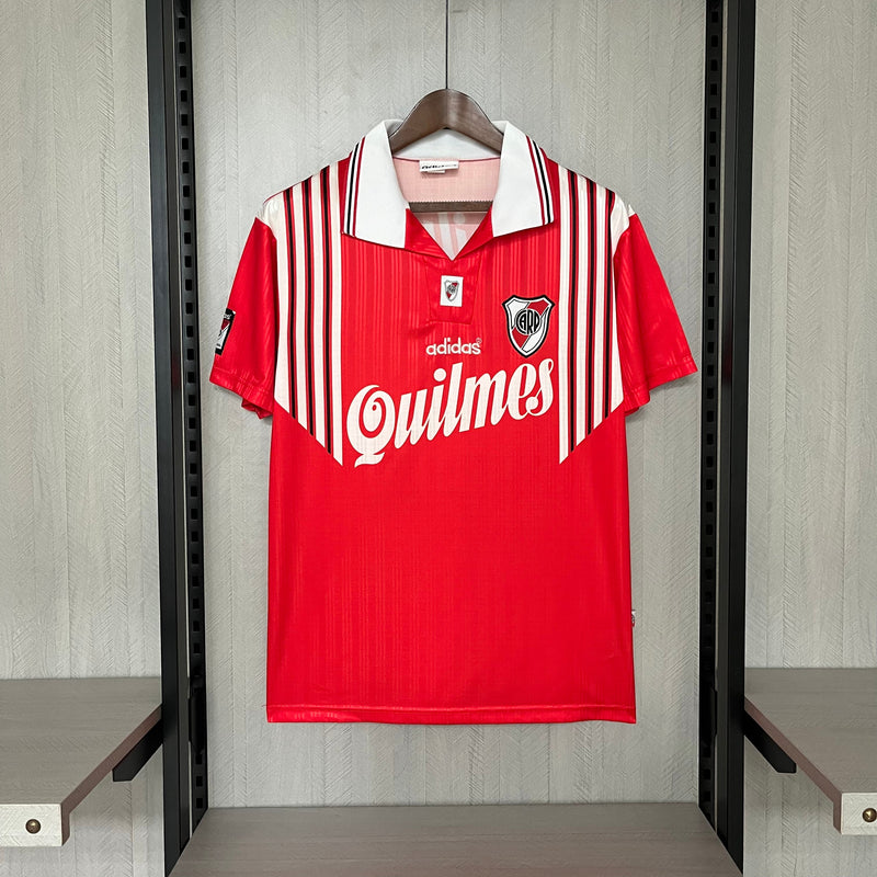 Camisa River Plate Away 96/97 Retro Torcedor Adidas Masculino - Vermelho