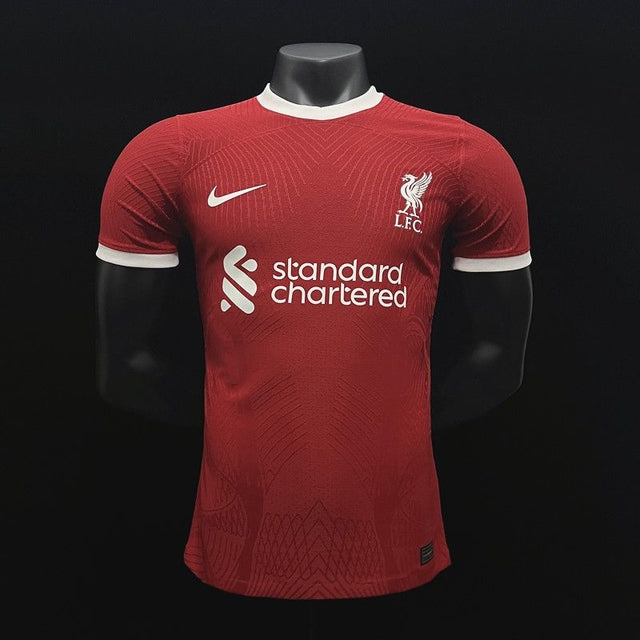 Camisa Liverpool Home 23/24 Jogador Nike Masculina - Vermelho